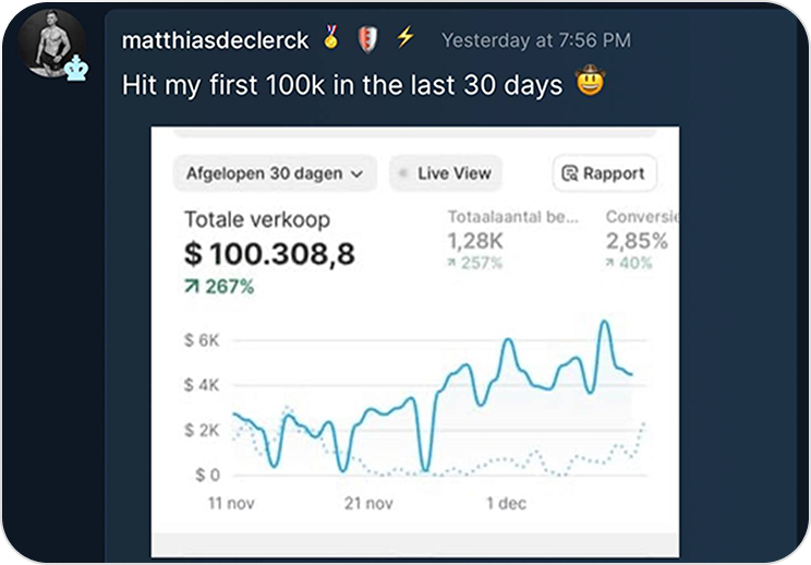 Testimonial Snapshot